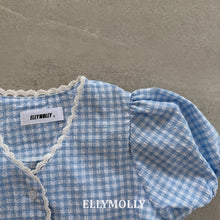 將圖片載入圖庫檢視器中，ELLY KIDS 夏季 BETH 扣環上衣** 預購