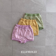 將圖片載入圖庫檢視器中，ELLY KIDS 夏季條紋短褲** 預購