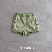 將圖片載入圖庫檢視器中，ELLY KIDS 夏季條紋短褲** 預購