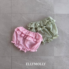 將圖片載入圖庫檢視器中，ELLY 兒童夏季荷葉邊短褲* 預購