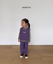 Load image into Gallery viewer, BONITO KIDS SUGAR RIBBED TEE*PREORDER