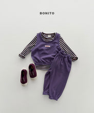 Load image into Gallery viewer, BONITO KIDS SUGAR RIBBED TEE*PREORDER