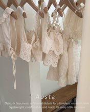 Load image into Gallery viewer, AOSTA FALL LACE CAN CAN BLOUSE**PREORDER