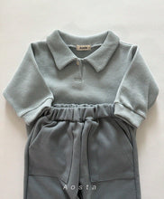 Load image into Gallery viewer, AOSTA KIDS WAFFLE COLLAR SHIRT *PREORDER