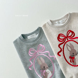 DAILYBEBE KIDS BUNNY SWEAT**PREORDER