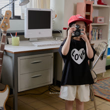 將圖片載入到圖庫檢視器中，BLACKBEAN KIDS LOVE TEE * 預購