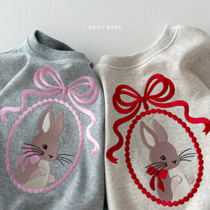 DAILYBEBE KIDS BUNNY SWEAT**PREORDER