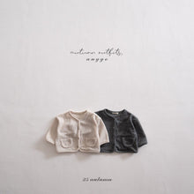 Load image into Gallery viewer, ANGGO KIDS WAFFLE CARDIGAN**PREORDER