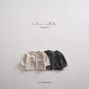 ANGGO KIDS WAFFLE CARDIGAN**PREORDER