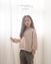 Load image into Gallery viewer, ANGGO KIDS LETTERING SWEAT SHIRT**PREORDER