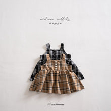 Load image into Gallery viewer, ANGGO KIDS CHECK DRESS**PREORDER