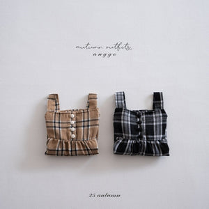 ANGGO KIDS CHECK DRESS**PREORDER