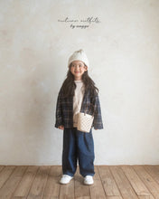 Load image into Gallery viewer, ANGGO KIDS CHECK BLOUSE**PREORDER