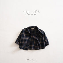 Load image into Gallery viewer, ANGGO KIDS CHECK BLOUSE**PREORDER