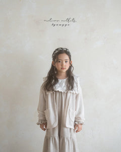 ANGGO KIDS WAFFLE CARDIGAN**PREORDER