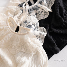 Load image into Gallery viewer, ANGGO KIDS LACE FRILL TOP**PREORDER