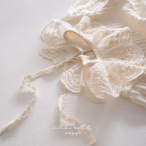 ANGGO KIDS LACE FRILL TOP**PREORDER