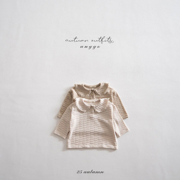 ANGGO KIDS COLLAR TOP**PREORDER