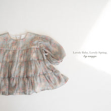 Load image into Gallery viewer, ANGGO KIDS CHERRY BLOSSOM ONE PIECE **PREORDER