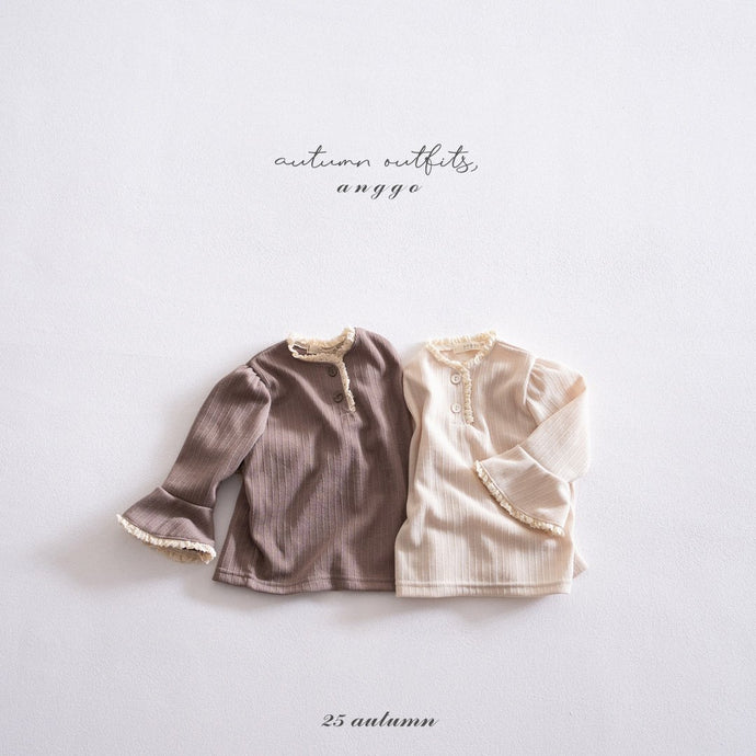 ANGGO KIDS FRILL TEE SHIRT**PREORDER