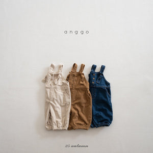 ANGGO KIDS CORDUROY DUNGAREES**PREORDER