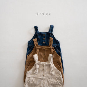 ANGGO KIDS CORDUROY DUNGAREES**PREORDER