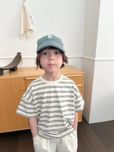 Load image into Gallery viewer, DIGREEN KIDS STRIPE TEE*PREORDER
