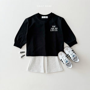 DAILYBEBE KIDS LOVE TEE SHIRT**PREORDER