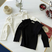將圖片載入到圖庫檢視器中，MEL 兒童春季荷葉邊T卹**預購