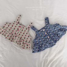 將圖片載入圖庫檢視器中，MEL KIDS 春季花卉上衣套裝**預購**