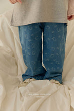 將圖片載入圖庫檢視器中，MEL KIDS 貓咪牛仔褲**預購**