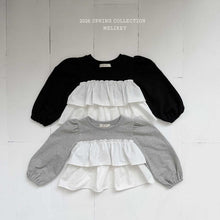 將圖片載入圖庫檢視器中，MEL 兒童荷葉邊衛衣**預購**