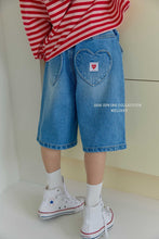 將圖片載入圖庫檢視器中，MEL KIDS 春季牛仔短褲**預購**