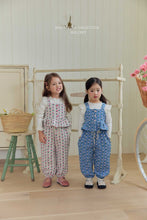 將圖片載入圖庫檢視器中，MEL KIDS 春季花卉上衣套裝**預購**