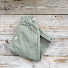 將圖片載入圖庫檢視器中，MEL KIDS 薄荷星形褲**預購