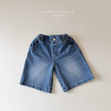 將圖片載入圖庫檢視器中，MEL KIDS 春季牛仔短褲**預購**