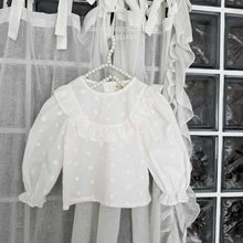 將圖片載入到圖庫檢視器中，MEL KIDS 圓點襯衫**預購**