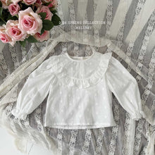 將圖片載入到圖庫檢視器中，MEL KIDS 圓點襯衫**預購**