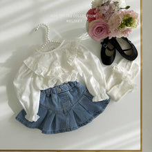 將圖片載入到圖庫檢視器中，MEL KIDS 圓點襯衫**預購**