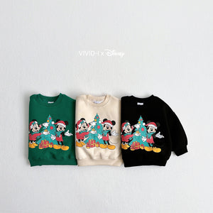 VIVID KIDS Mickey Tree Sweat Shirt *preorder