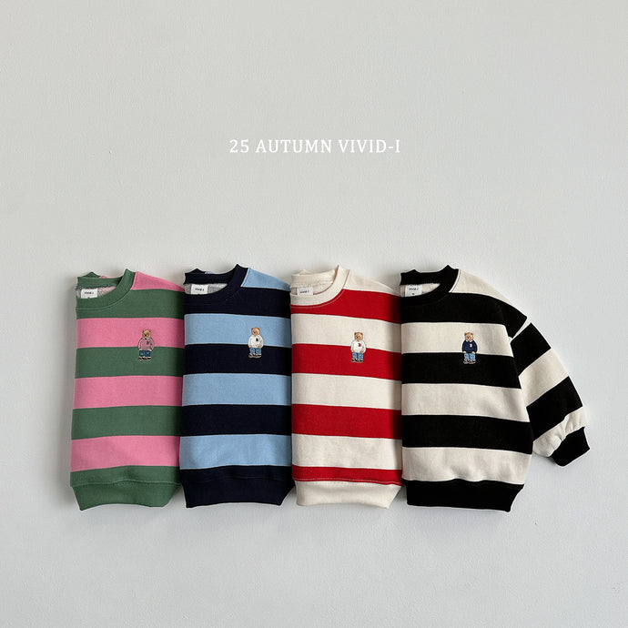 VIVID KIDS STRIPE SWEATER*PREORDER