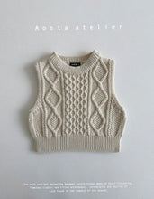 Load image into Gallery viewer, AOSTA KIDS KNIT VEST**PREORDER