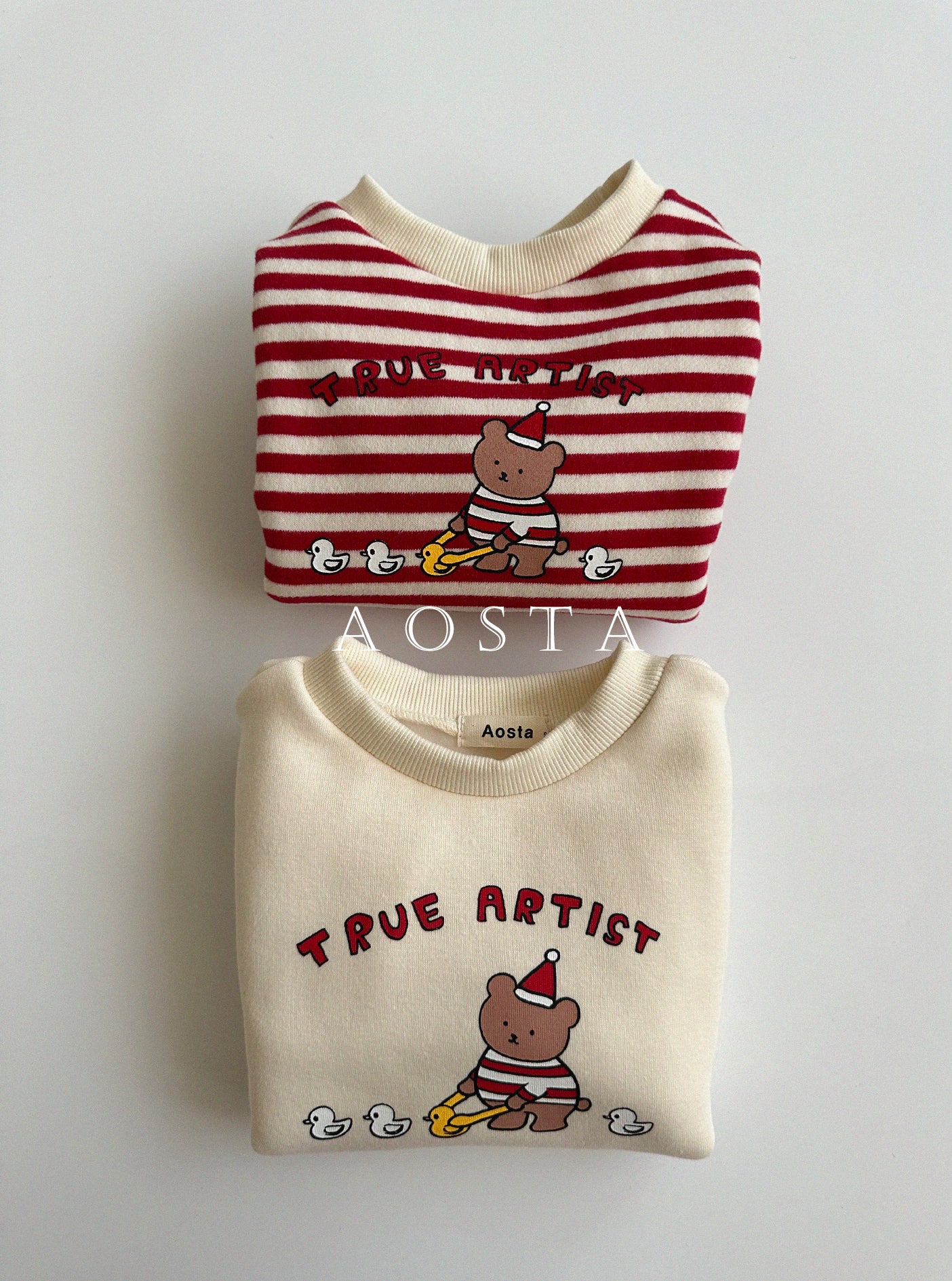 AOSTA Christmas Sweat Shirt**Preorder