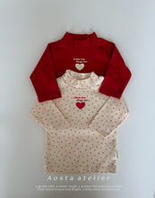 Load image into Gallery viewer, AOSTA KIDS LOVE ME TURTLENECK*PREORDER