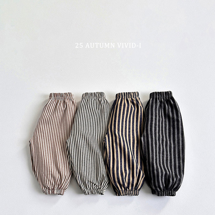 VIVID KIDS STRIPE PANTS*PREORDER