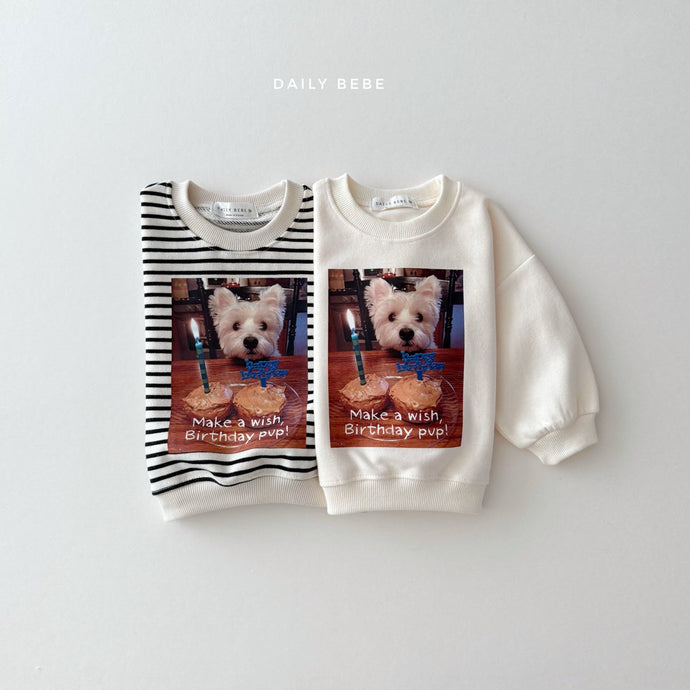 DAILYBEBE KIDS MAKE A WISH SWEAT**PREORDER