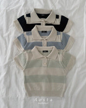 Load image into Gallery viewer, AOSTA KIDS KNIT LOUISE SHIRT*PREORDER