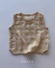Load image into Gallery viewer, AOSTA KIDS BB CHECK BLOUSE*PREORDER