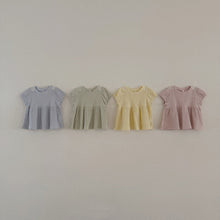Load image into Gallery viewer, ALADIN KIDS SIGNATURE RIBBED BLOUSE**PREORDER