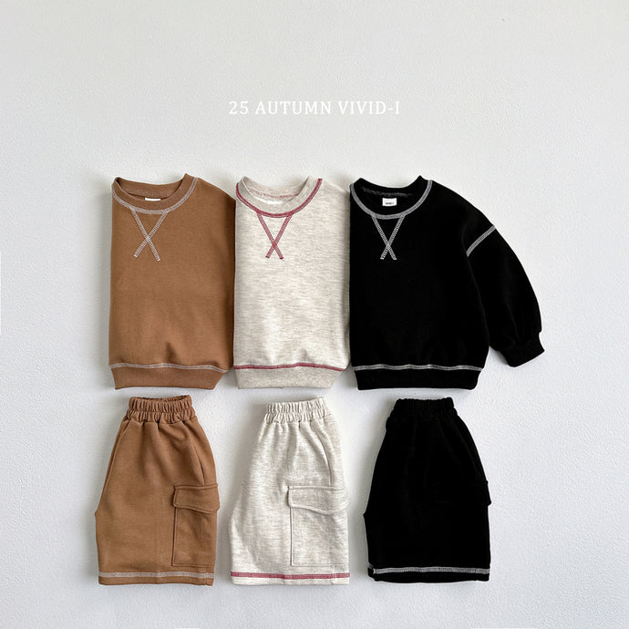 VIVID KIDS CROSS TOP BOTTOM SET*PREORDER